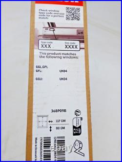 Roller Blind Blackout Skylight Roof Green Manual 98 x 134 DKY UK04 4902S VELUX