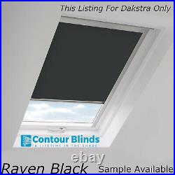Roller Blinds Blackout For All Dakstra Roof Windows Easy Fit Child Safe. Cream