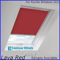 Roof, Skylight Blinds For All Keylite Roof Windows. White Blackout Fabric