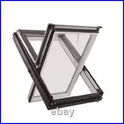 Roof Skylight Center-Pivot WDF R45 Roto Pitched 74 x 118 cm PVC