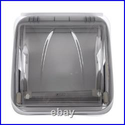 Roof Window 503x485mm Roof Window Skylight & 12V LED Light Pleated Blind Fly HEN