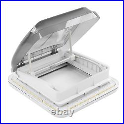 Roof Window 503x485mm Roof Window Skylight & 12V LED Light Pleated Blind Fly REL