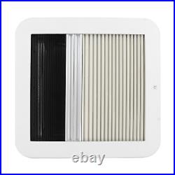 Roof Window 503x485mm Roof Window Skylight With 12V LED Light Pleated Blind Fly