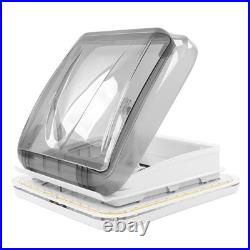Roof Window 503x485mm Roof Window Skylight With 12V LED Light Pleated Blind NEW