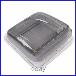 Roof Window 503x485mm Roof Window Skylight With 12V LED Light Pleated Blind NEW