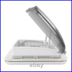 Roof Window 503x485mm Roof Window Skylight With 12V LED Light Pleated Blind NEW