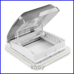Roof Window 503x485mm Roof Window Skylight With 12V LED Light Pleated Blind NEW