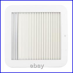 Roof Window 503x485mm Roof Window Skylight With 12V LED Light Pleated Blind NEW