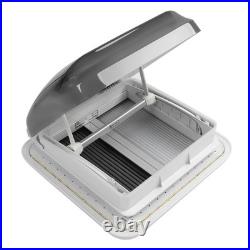 Roof Window 503x485mm Roof Window Skylight With 12V LED Light Pleated Blind NEW