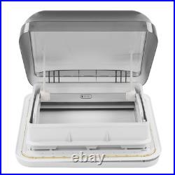 Roof Window 503x485mm Roof Window Skylight With 12V LED Light Pleated Blind NEW