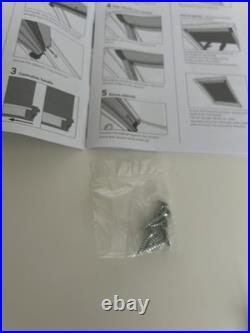 Roof Window Blackout Blind Skylight blind Black with Grey Guide Rail 1