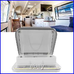 Roof Window Skylight 12V LED Light Pleated Blind Fly Screen RV Yacht