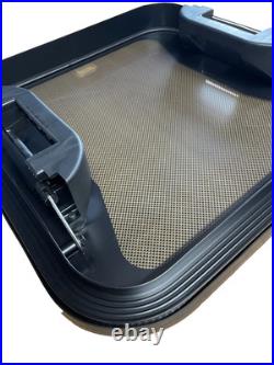 Roof Window / Skylight 500mm x 500mm Glass 5 Way Pop Up Rooflight Van Campervan