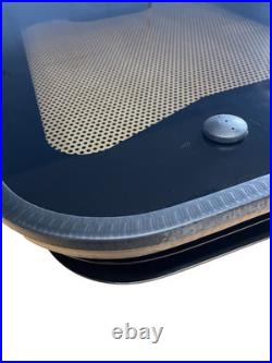 Roof Window / Skylight 820mm x 535mm Glass 5 Way Pop Up Rooflight Van Campervan