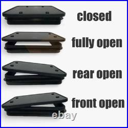 Roof Window / Skylight 820mm x 535mm Glass 5 Way Pop Up Rooflight Van Campervan