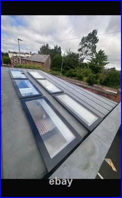 Roof Window Skylight Flat Roof Lantern Double Glazed Glass Pitched Rooflight