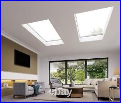 Roof Window Skylight Flat Roof Lantern Roof Light Triple Glazed + EASY CLEAN