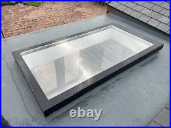 Roof Window Skylight Flat Roof Lantern Roof Light Triple Glazed + EASY CLEAN