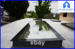 Roof Window Skylight Flat Roof Lantern Triple Glazed Glass Pitched Rooflight
