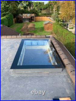Roof Window Skylight Flat Roof Lantern Triple Glazed Glass Pitched Rooflight