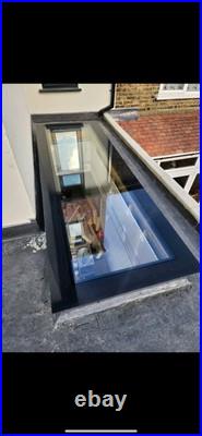 Roof Window Skylight Flat Roof Lantern Triple Glazed Glass Pitched Rooflight