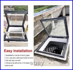 Roof attic or emergency Hatch, Heavy Duty Rainproof aluminum Skylight Access