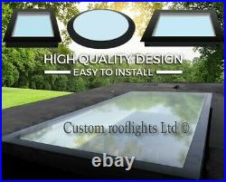 Roof lantern Skylight Flat Roof light Glass Rooflight 20 Year warranty 1200x1800