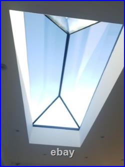 Roof lantern skylight for flat roof 1000mm x 2000mm