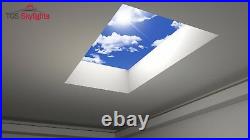 Roof window, Flat roof light, Skylight, Glass Roof light 250mm by 250mm