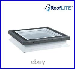 RoofLITE Fixed Flat Glass Roof Window with Upstand / Skylight /NEXT DAY DELIVERY