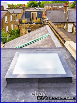 Rooflight Flat Roof Skylight Sky Light Glass Glazed Lantern Window All Sizes