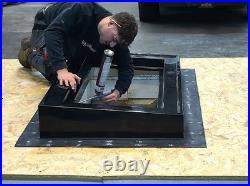 Rooflight + Rapid Kerb Upstand Bundle Triple Glazed Flat Roof Skylight Kit