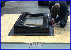 Rooflight + Rapid Kerb Upstand Bundle Triple Glazed Flat Roof Skylight Kit