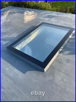Rooflight + Rapid Kerb Upstand Bundle Triple Glazed Flat Roof Skylight Kit