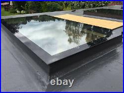 Rooflight Skylight Window Triple Glazed Self Clean Toughened+ Glass 500 x 1200mm