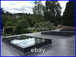 Rooflight Skylight Window Triple Glazed Self Clean Toughened+ Glass 600 x 600mm