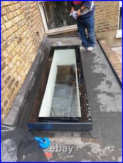 Rooflight / skylight alum T-frame PPC/DGU toughened Low E/£450/m2/Free delivery