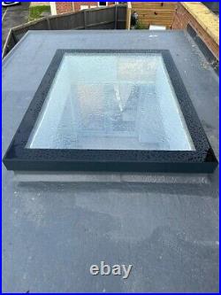 Rooflight skylight flat roof infinity anth grey