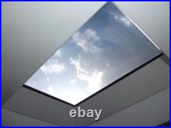 SKYLIGHT Flat Roof light Glass Glazed Self Cleaning ANY Bespoke Size you choose