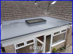 SKYLIGHT Flat Roof light, Triple Glazed, Self-Clean, CLEAR 800mm x 1500mm