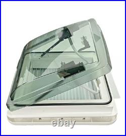 Sky Light Dome Motorhome Campervan Horsebox Roof Vent Skylight 500mm x500 Black