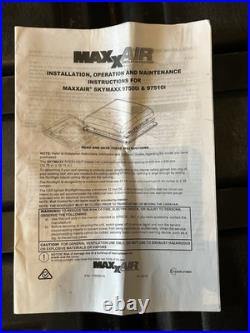 SkyMaxx rooflight by Maxxair skylight 40x40cm motorhome camper caravan campervan