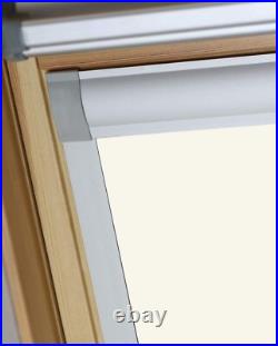 Skylight Blind Blackout, Suit Roof Window. White. GGL 101