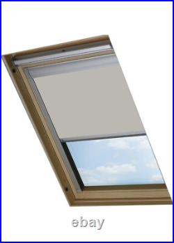 Skylight Blind for Roof Windows Blackout, Pale Stone C02