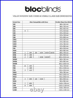 Skylight Blind for Roof Windows Blackout, Pale Stone C02