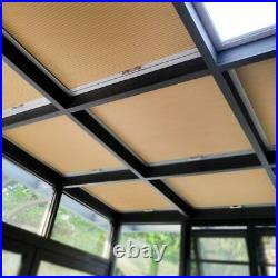 Skylight Blinds For Balcony Roof Cellular Shades Window Full Blackout Fabric