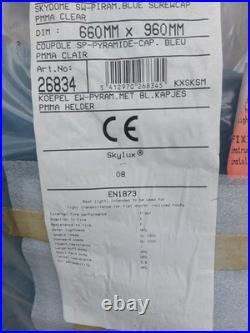 Skylight Dome Rooflight Roof Window x 2 Polycarbonate