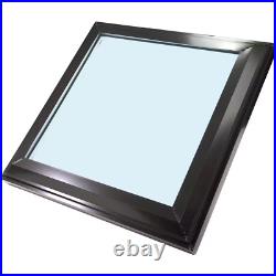 Skylight Fixed Curb Mounted with Tempered Low-E3 Glass 22-1/2 In. X 22-1/2 In