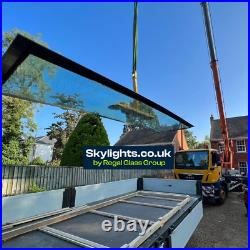 Skylight Flat Roof Rooflight 1000 x 1000 mm, 1000 x 2000 mm, 1000 x 2500 mm