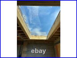 Skylight Flat RoofLight, 600mm x 2000mm -Double Glazed